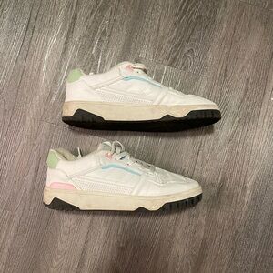 Only For Dreamers Classic White Sneakers with Pastel Accents